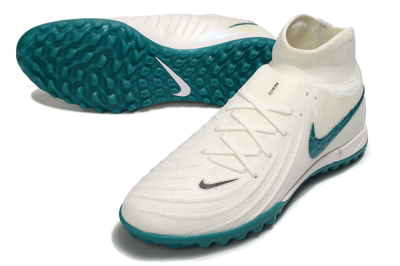 Men's Nike Phantom Luna Elite TF Football Shoes - Beige/Green