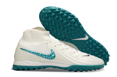 Men's Nike Phantom Luna Elite TF Football Shoes - Beige/Green