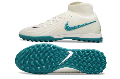 Men's Nike Phantom Luna Elite TF Football Shoes - Beige/Green