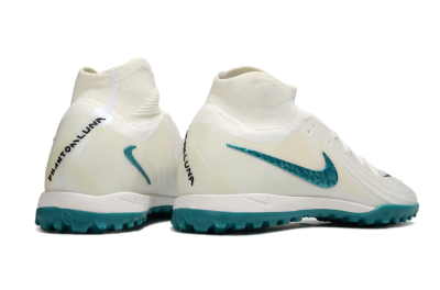Men's Nike Phantom Luna Elite TF Football Shoes - Beige/Green