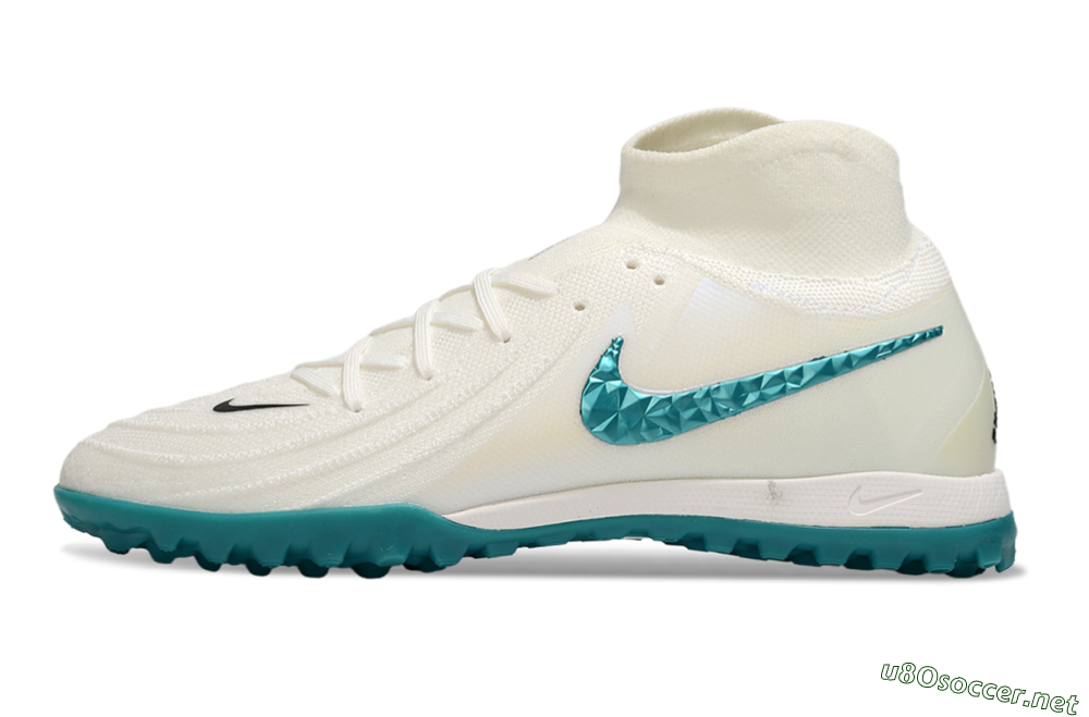 Men's Nike Phantom Luna Elite TF Football Shoes - Beige/Green 0