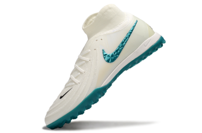 Men's Nike Phantom Luna Elite TF Football Shoes - Beige/Green