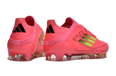 Kids Adidas F50 Elite FG Football Boots - Red/Gold