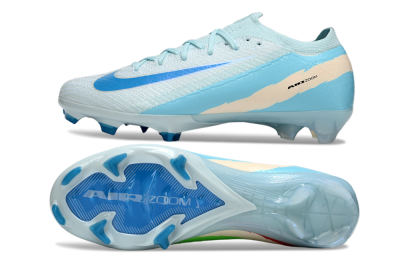 Unisex Nike Air Zoom Mercurial Vapor 16 Elite FG Football Boots - Jade/Blue/Beige