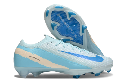 Unisex Nike Air Zoom Mercurial Vapor 16 Elite FG Football Boots - Jade/Blue/Beige