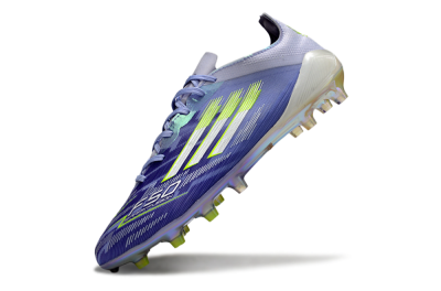 Men's Adidas F50 Elite FG Football Boots - Blue/White/Yellow