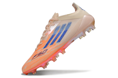 Men's Adidas F50 Elite FG Football Boots - Pink/Orange/Blue