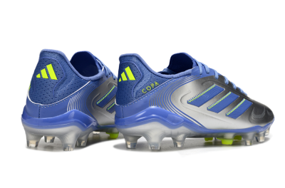 Men's Adidas Copa Pure 3 Elite FG Football Boots - Silver/Blue/Yellow