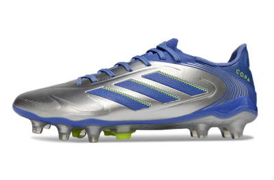 Men's Adidas Copa Pure 3 Elite FG Football Boots - Silver/Blue/Yellow