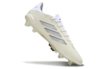 Men's Adidas Copa Pure 3 Elite FG Football Boots - Beige/Silver/Blue
