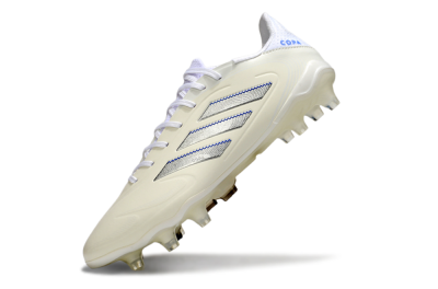Men's Adidas Copa Pure 3 Elite FG Football Boots - Beige/Silver/Blue
