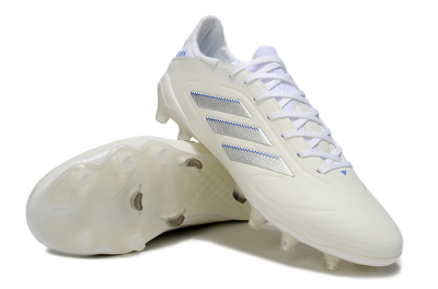 Men's Adidas Copa Pure 3 Elite FG Football Boots - Beige/Silver/Blue