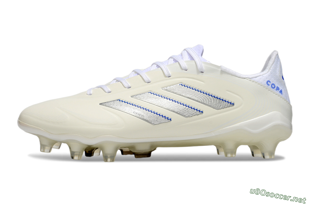 Men's Adidas Copa Pure 3 Elite FG Football Boots - Beige/Silver/Blue 0