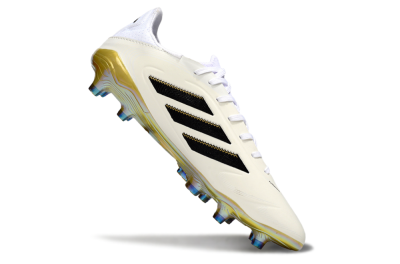 Men's Adidas Copa Pure 3 Elite FG Football Boots - Beige/Black/Gold