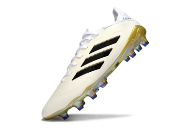 Men's Adidas Copa Pure 3 Elite FG Football Boots - Beige/Black/Gold