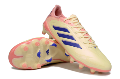 Men's Adidas Copa Pure 3 Elite FG Football Boots - Yellow/Blue/Pink