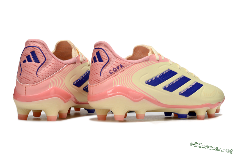 Men's Adidas Copa Pure 3 Elite FG Football Boots - Yellow/Blue/Pink 6