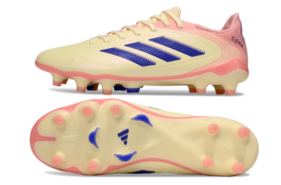 Men's Adidas Copa Pure 3 Elite FG Football Boots - Yellow/Blue/Pink