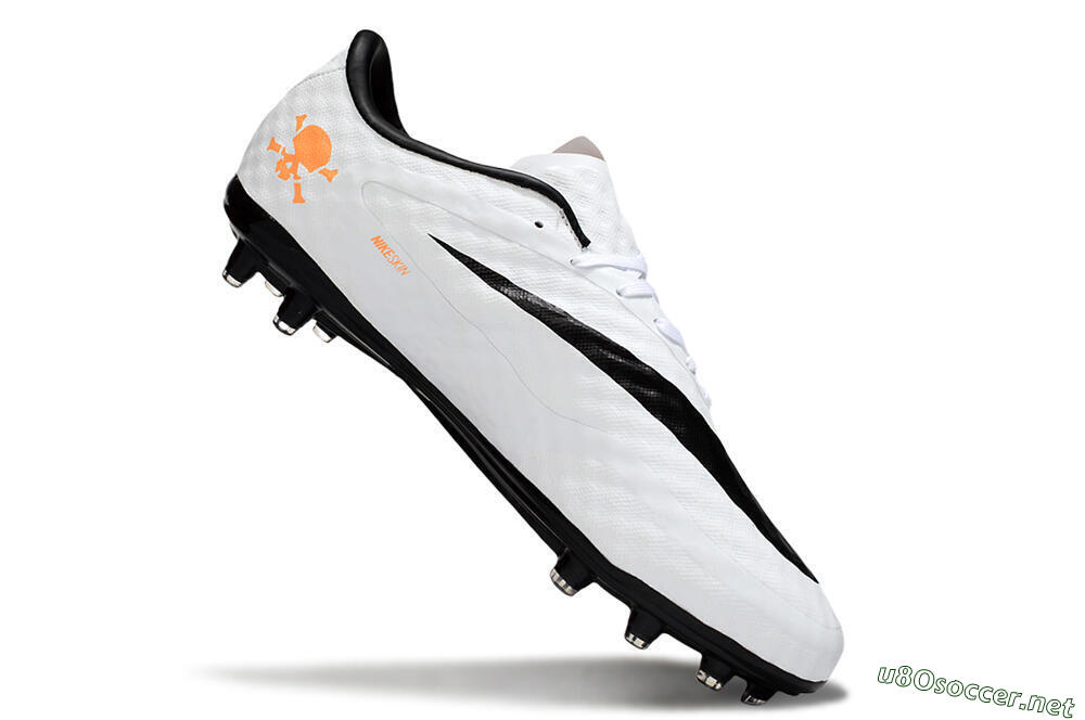 Men's Nike Hypervenom Phantom FG Football Boots - White/Black/Yellow 4