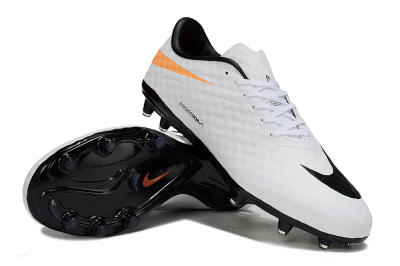 Men's Nike Hypervenom Phantom FG Football Boots - White/Black/Yellow