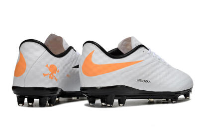 Men's Nike Hypervenom Phantom FG Football Boots - White/Black/Yellow