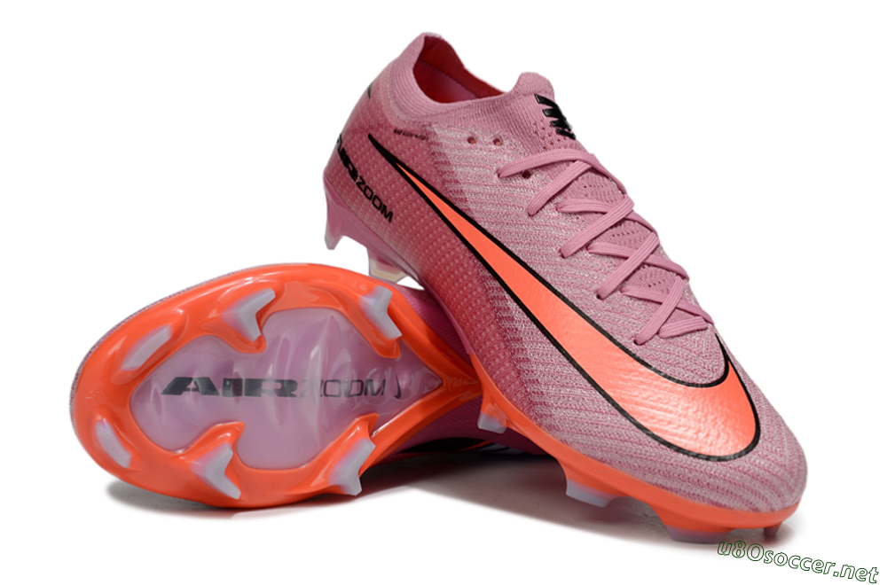 Men's Nike Air Zoom Mercurial Vapor 15 Elite FG Football Boots - Red/Black 3