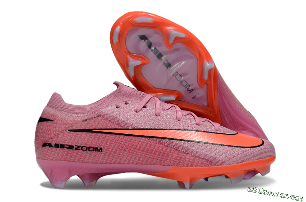 Men's Nike Air Zoom Mercurial Vapor 15 Elite FG Football Boots - Red/Black 2