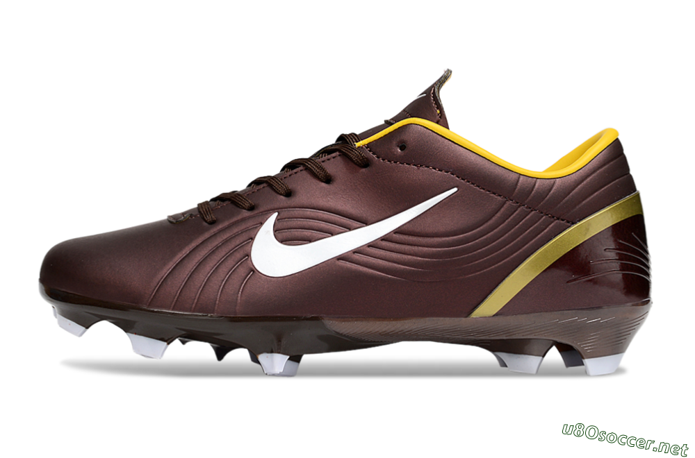 Men's Nike Mercurial Vapor 1 Elite FG Football Boots - Brown/White/Yellow 0