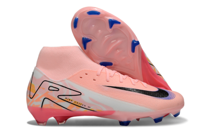 Men's Nike Air Zoom Mercurial Superfly 10 Elite FG Football Boots - Pink/Purple/White