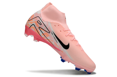 Men's Nike Air Zoom Mercurial Superfly 10 Elite FG Football Boots - Pink/Purple/White