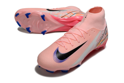 Men's Nike Air Zoom Mercurial Superfly 10 Elite FG Football Boots - Pink/Purple/White