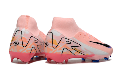 Men's Nike Air Zoom Mercurial Superfly 10 Elite FG Football Boots - Pink/Purple/White
