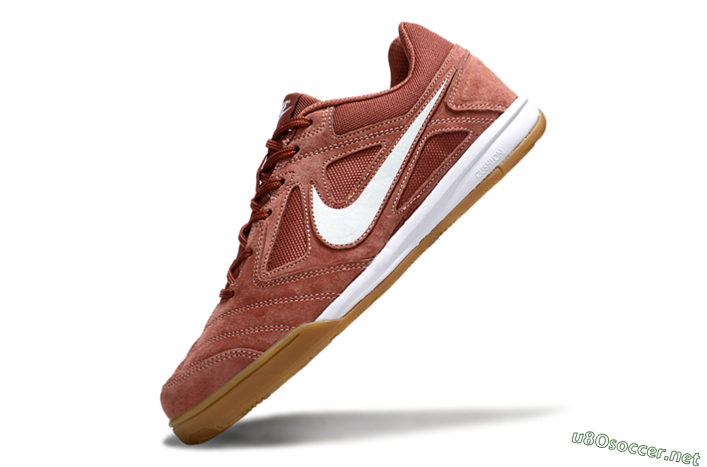 Men's Nike SB Gato IC Football Shoes - Red/White 5