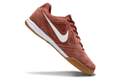 Men's Nike SB Gato IC Football Shoes - Red/White