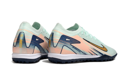 Men's Nike Air Zoom Mercurial Vapor 16 Elite TF Football Shoes - Jade/Yellow/Blue