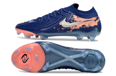 Men's Nike Phantom GX 2 Elite FG Football Boots - Blue/White/Pink