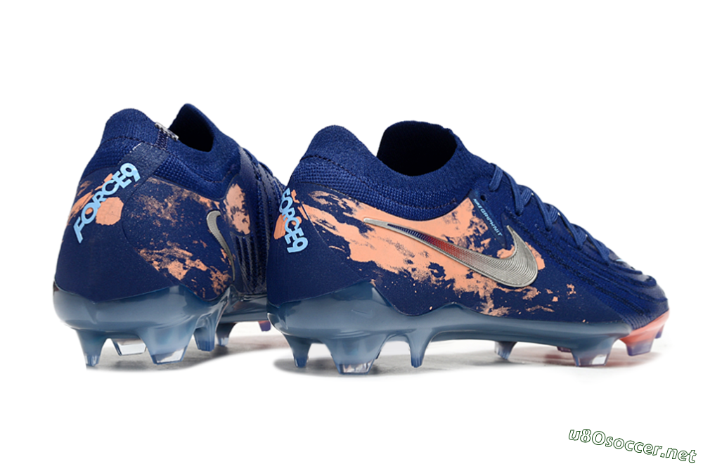 Men's Nike Phantom GX 2 Elite FG Football Boots - Blue/White/Pink 6