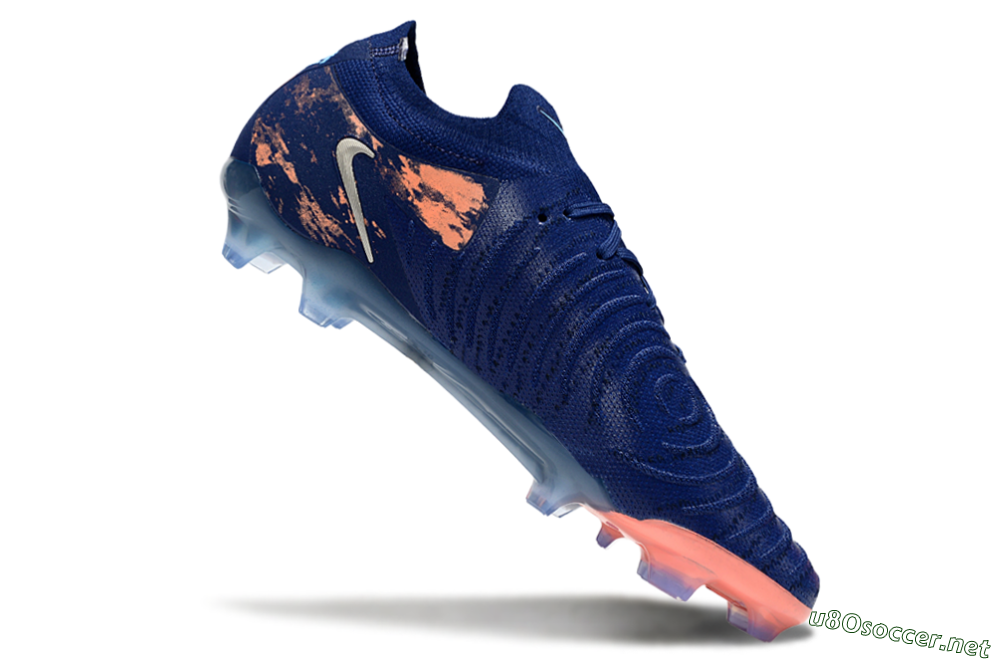 Men's Nike Phantom GX 2 Elite FG Football Boots - Blue/White/Pink 4