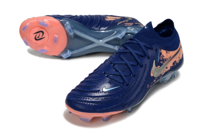 Men's Nike Phantom GX 2 Elite FG Football Boots - Blue/White/Pink