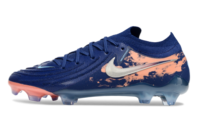 Men's Nike Phantom GX 2 Elite FG Football Boots - Blue/White/Pink