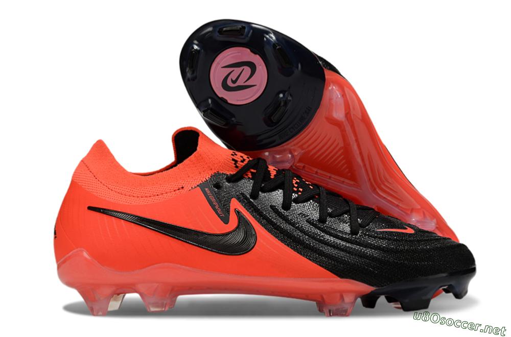 Men's Nike Phantom GX 2 Elite FG Football Boots - Red/Black 2