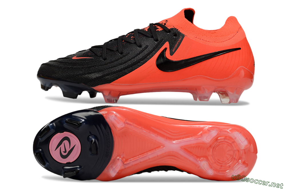 Men's Nike Phantom GX 2 Elite FG Football Boots - Red/Black 1