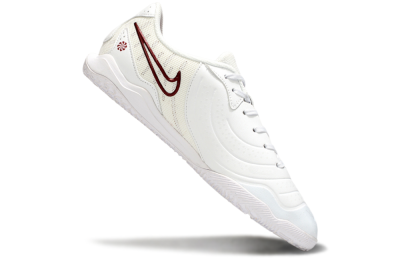 Men's Nike Tiempo Legend 10 Academy IC Football Shoes - White/Red
