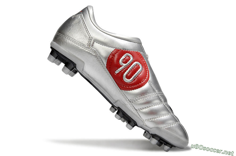 Men's Nike Total 90 III FG Football Boots - Silver/Black 4
