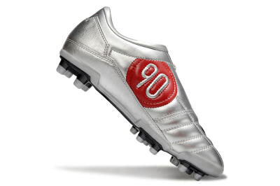 Men's Nike Total 90 III FG Football Boots - Silver/Black