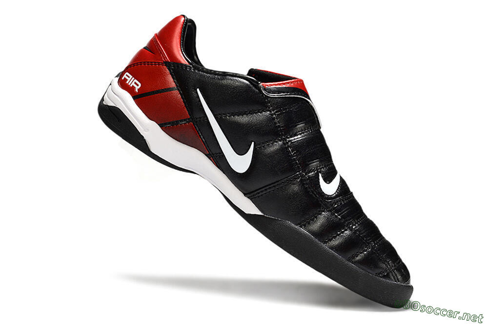 Men's Nike Air Zoom Total 90 III IC Football Shoes - Black/Red/White 4
