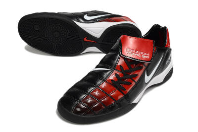 Men's Nike Air Zoom Total 90 III IC Football Shoes - Black/Red/White