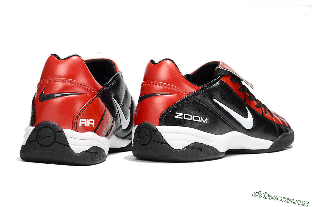 Men's Nike Air Zoom Total 90 III IC Football Shoes - Black/Red/White 6