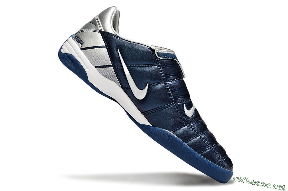 Men's Nike Air Zoom Total 90 III IC Football Shoes - Blue/Silver/White 4