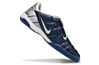Men's Nike Air Zoom Total 90 III IC Football Shoes - Blue/Silver/White